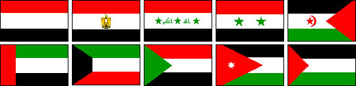 arab flags